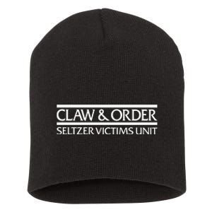 Claw And Order Seltzer Victims Unit Short Acrylic Beanie