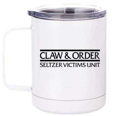 Claw And Order Seltzer Victims Unit 12 oz Stainless Steel Tumbler Cup