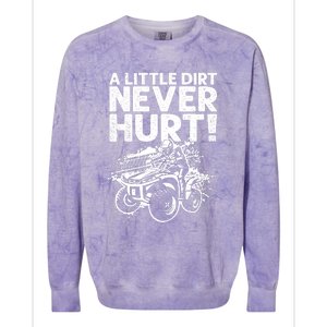 Cool ATV Off Road 4 Wheeler Bike Quad Racing Colorblast Crewneck Sweatshirt