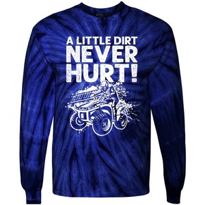 Cool ATV Off Road 4 Wheeler Bike Quad Racing Tie-Dye Long Sleeve Shirt