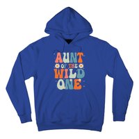 Cute Aunt Of The Wild One Birthday Family Matching Great Gift Hoodie