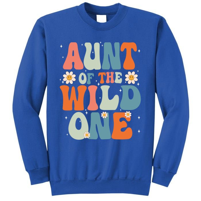 Cute Aunt Of The Wild One Birthday Family Matching Great Gift Sweatshirt