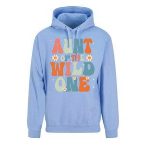 Cute Aunt Of The Wild One Birthday Family Matching Great Gift Unisex Surf Hoodie