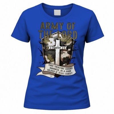 Camo Armor Of God Christians Religious Camouflage Gift Women's T-Shirt