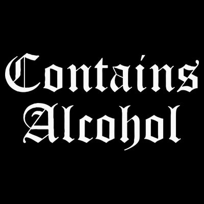 Contains Alcohol Old English Style Beer Wine Lover T-Shirt