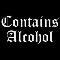 Contains Alcohol Old English Style Beer Wine Lover Zip Tote Bag