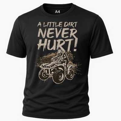 Cool Atv Off Road 4 Wheeler Bike Quad Racing Cooling Performance Crew T-Shirt