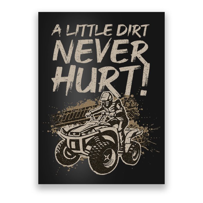 Cool Atv Off Road 4 Wheeler Bike Quad Racing Poster