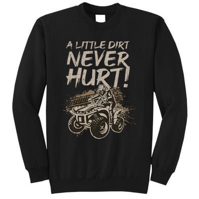 Cool Atv Off Road 4 Wheeler Bike Quad Racing Tall Sweatshirt