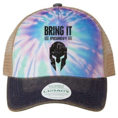 Cool Armor Of God Ephesians 611 Christianity Legacy Tie Dye Trucker Hat