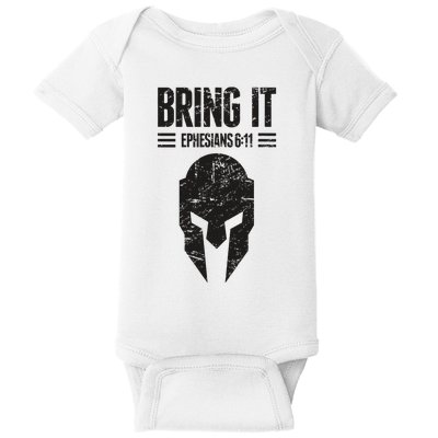 Cool Armor Of God Ephesians 611 Christianity Baby Bodysuit