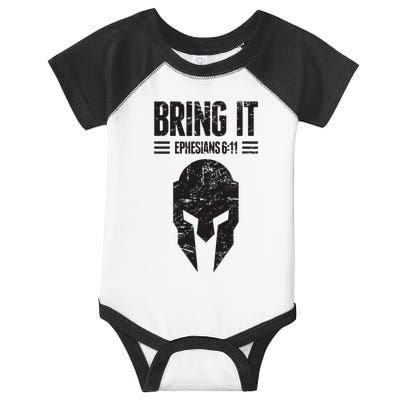 Cool Armor Of God Ephesians 611 Christianity Infant Baby Jersey Bodysuit