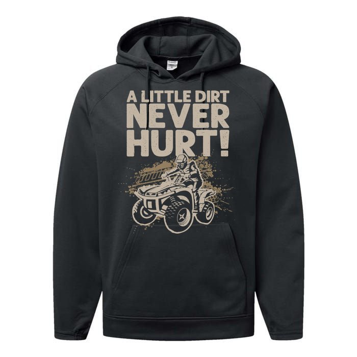 Cool ATV Off Road 4 Wheeler Bike Quad Racing Performance Fleece Hoodie