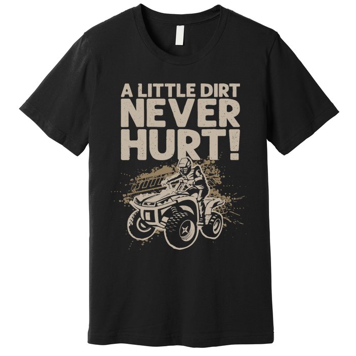 Cool ATV Off Road 4 Wheeler Bike Quad Racing Premium T-Shirt