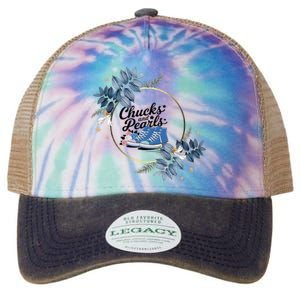 Chucks And Pearls For Ladies 2025 Flowers Legacy Tie Dye Trucker Hat