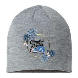 Chucks And Pearls For Ladies 2025 Flowers Sustainable Beanie