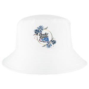 Chucks And Pearls For Ladies 2025 Flowers Cool Comfort Performance Bucket Hat