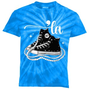 Chucks And Pearls I Understand The Assignment 2024 Kids Tie-Dye T-Shirt