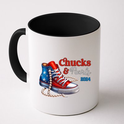 Chucks And Pearls 2024 IM With Her Kamala 2024 Mug