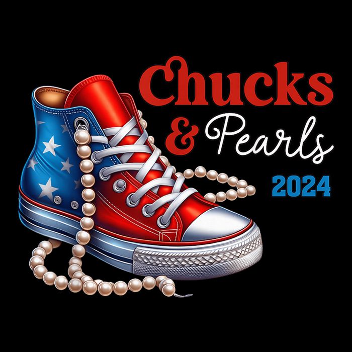 Chucks And Pearls 2024 IM With Her Kamala 2024 Wool Snapback Cap