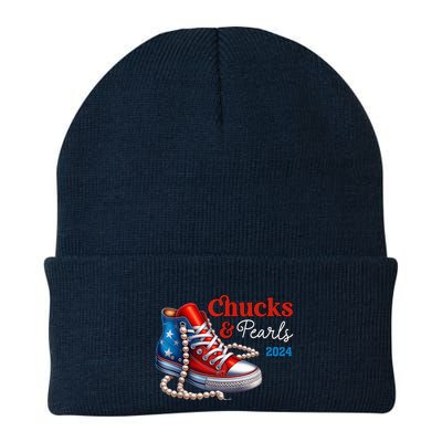 Chucks And Pearls 2024 IM With Her Kamala 2024 Beanie