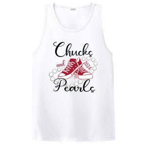 Chucks And Pearls Im With Her Kamala 2024 For President 47 PosiCharge Competitor Tank