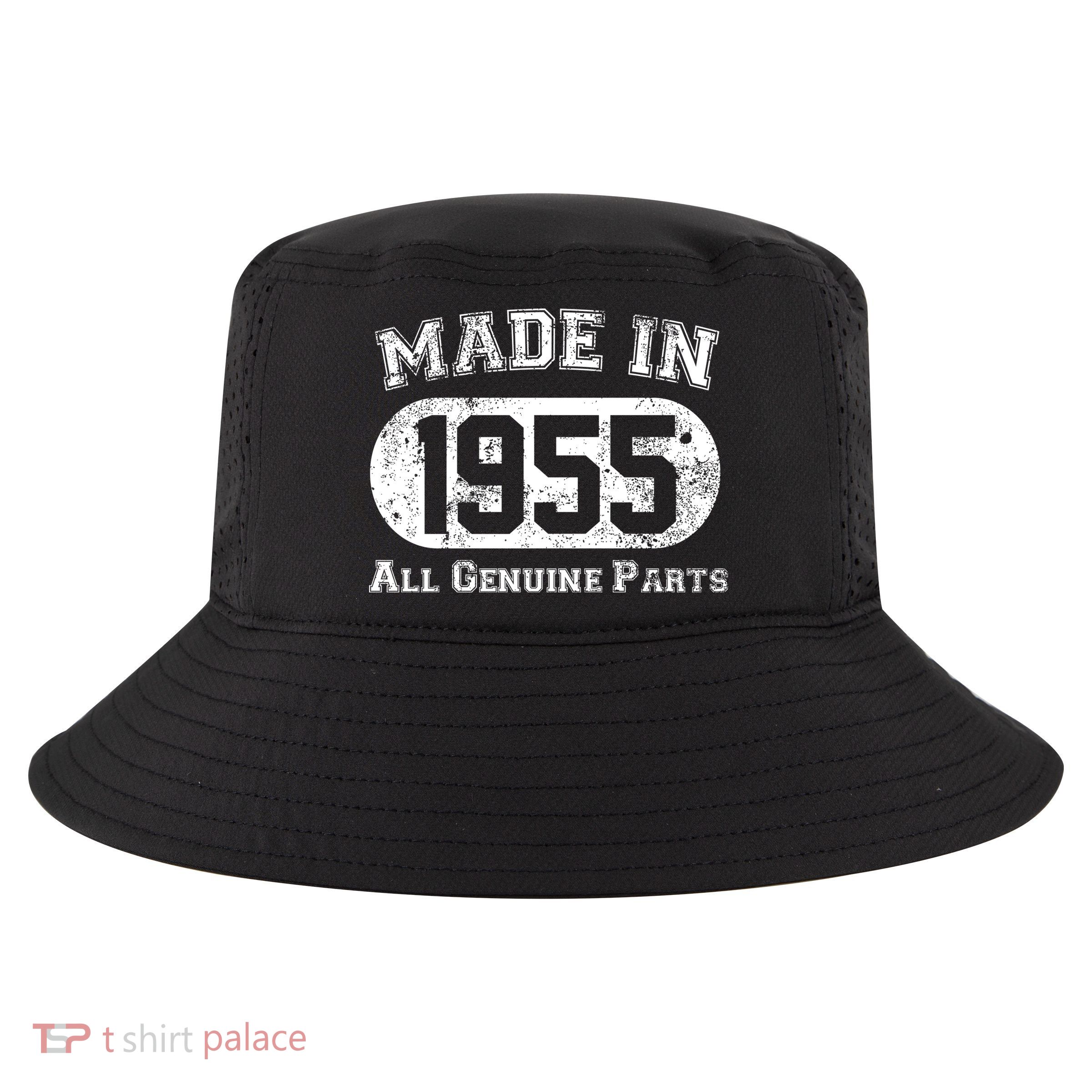 Custom AI Personalized Birthday Year Made In 19XX All Genuine Parts Cool Comfort Performance Bucket Hat