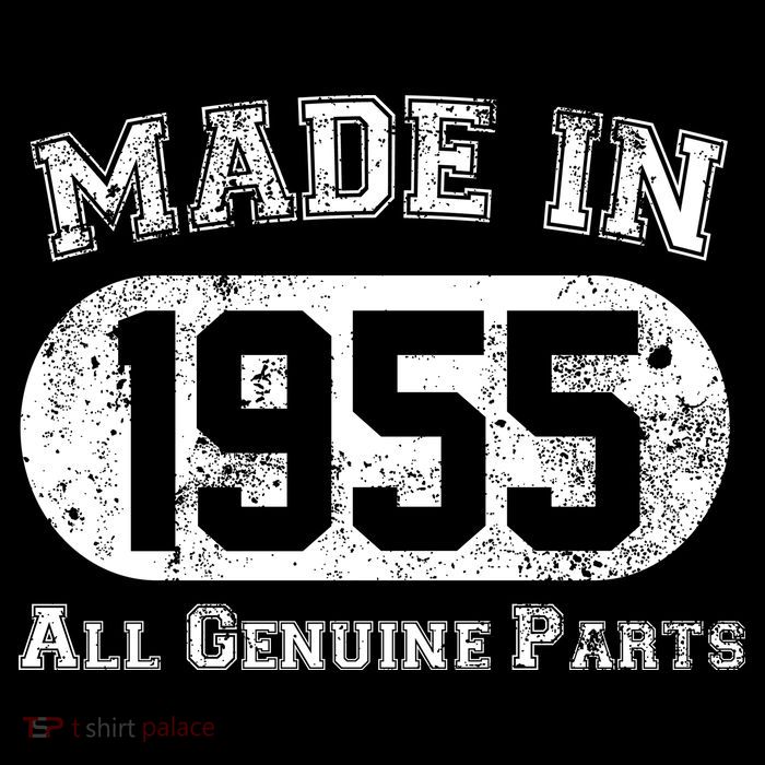 Custom AI Personalized Birthday Year Made In 19XX All Genuine Parts Apron