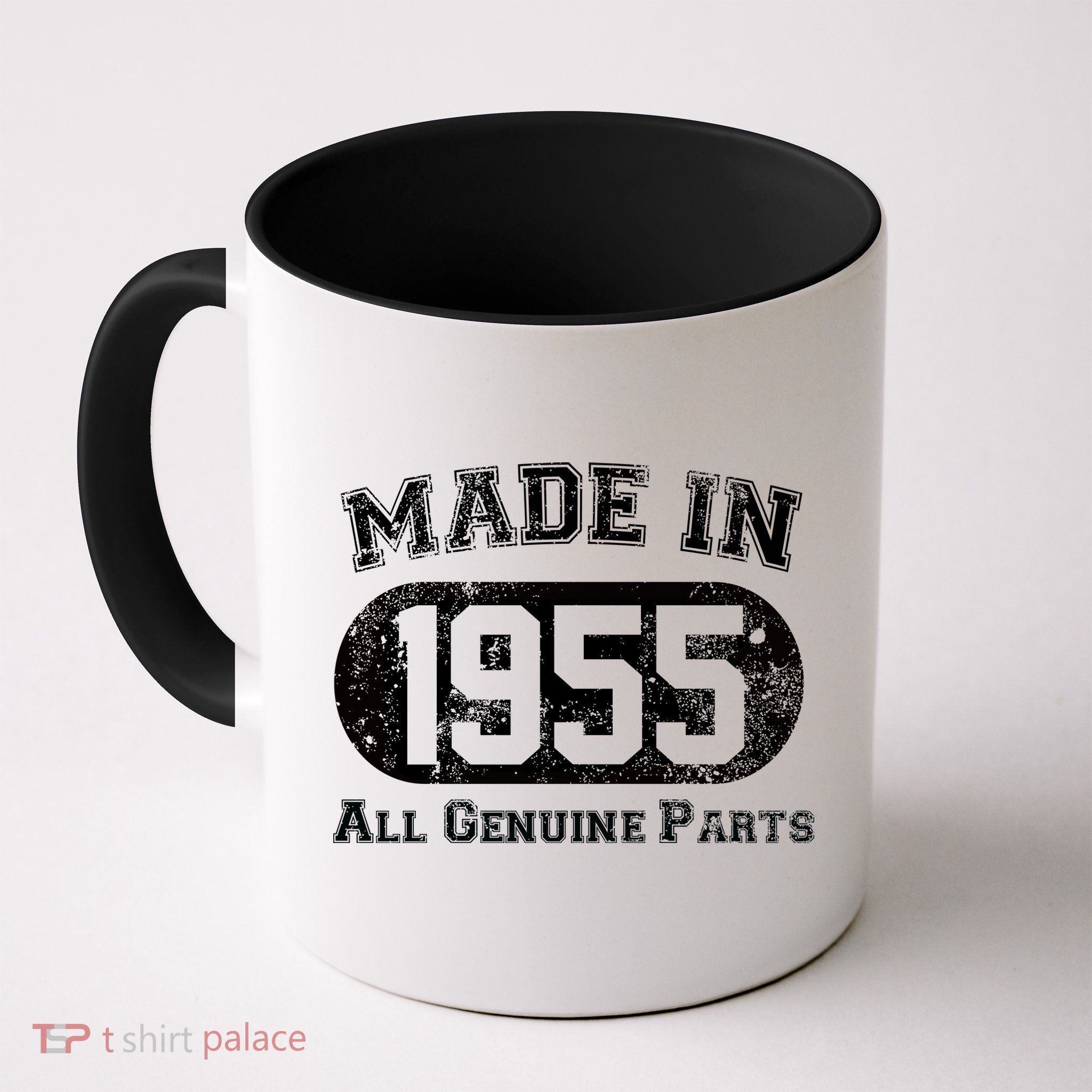 Custom AI Personalized Birthday Year Made In 19XX All Genuine Parts Mug