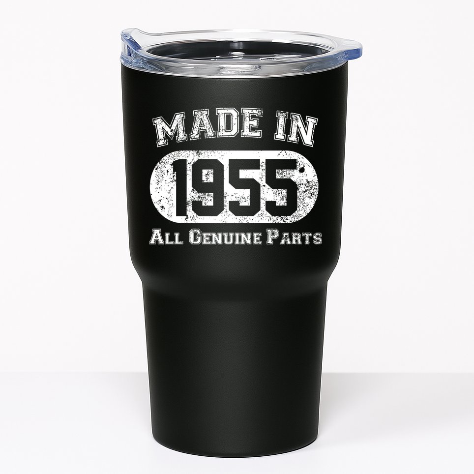 Custom AI Personalized Birthday Year Made In 19XX All Genuine Parts Tumbler