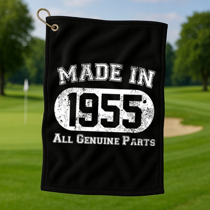 Custom AI Personalized Birthday Year Made In 19XX All Genuine Parts Golf Towel