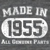 Custom AI Personalized Birthday Year Made In 19XX All Genuine Parts Button