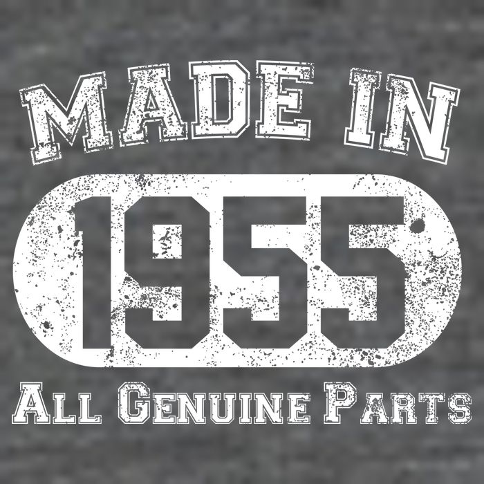 Custom AI Personalized Birthday Year Made In 19XX All Genuine Parts Button