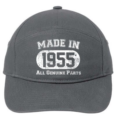 Custom AI Personalized Birthday Year Made In 19XX All Genuine Parts 7-Panel Snapback Hat