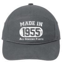 Custom AI Personalized Birthday Year Made In 19XX All Genuine Parts 7-Panel Snapback Hat