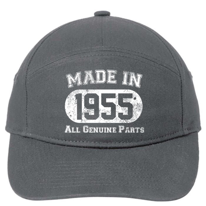Custom AI Personalized Birthday Year Made In 19XX All Genuine Parts 7-Panel Snapback Hat