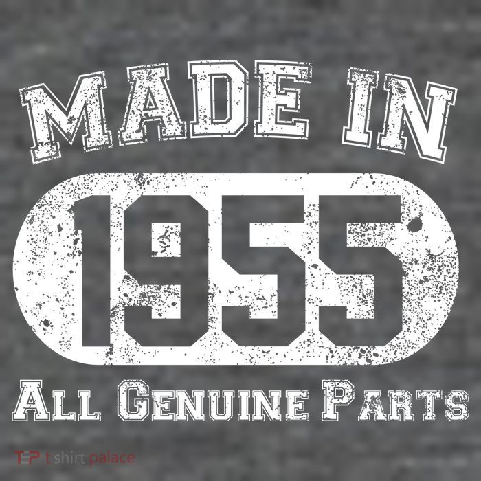Custom AI Personalized Birthday Year Made In 19XX All Genuine Parts Magnet