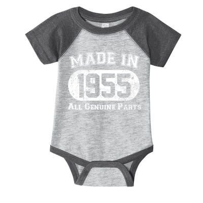 Custom AI Personalized Birthday Year Made In 19XX All Genuine Parts Infant Baby Jersey Bodysuit