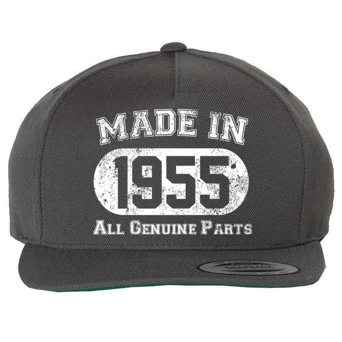 Custom AI Personalized Birthday Year Made In 19XX All Genuine Parts Wool Snapback Cap