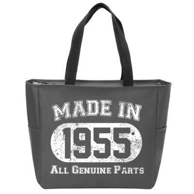 Custom AI Personalized Birthday Year Made In 19XX All Genuine Parts Zip Tote Bag