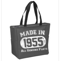 Custom AI Personalized Birthday Year Made In 19XX All Genuine Parts Zip Tote Bag