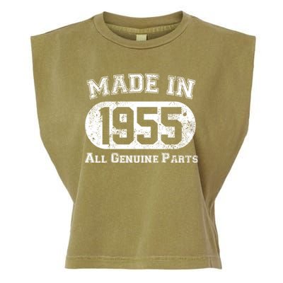 Custom AI Personalized Birthday Year Made In 19XX All Genuine Parts Garment-Dyed Women's Muscle Tee