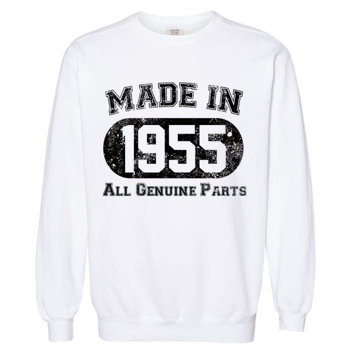 Custom AI Personalized Birthday Year Made In 19XX All Genuine Parts Garment-Dyed Sweatshirt