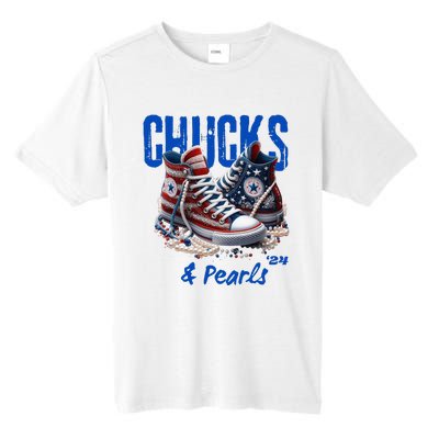 Chucks And Pearls Cute Women 2024 Tall Fusion ChromaSoft Performance T-Shirt