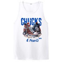 Chucks And Pearls Cute Women 2024 PosiCharge Competitor Tank