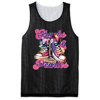 Chucks And Pearls Im With Her Kamala Mesh Reversible Basketball Jersey Tank