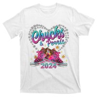 Chucks And Pearls Kamala Harris 2024 For President 47 T-Shirt