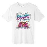 Chucks And Pearls Kamala Harris 2024 For President 47 Tall Fusion ChromaSoft Performance T-Shirt