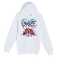 Chucks And Pearls Kamala Harris 2024 For President 47 Premium Pullover Hoodie