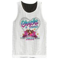 Chucks And Pearls Kamala Harris 2024 For President 47 Mesh Reversible Basketball Jersey Tank